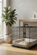 HappyTails™ - Foldable Metal Dog Crate