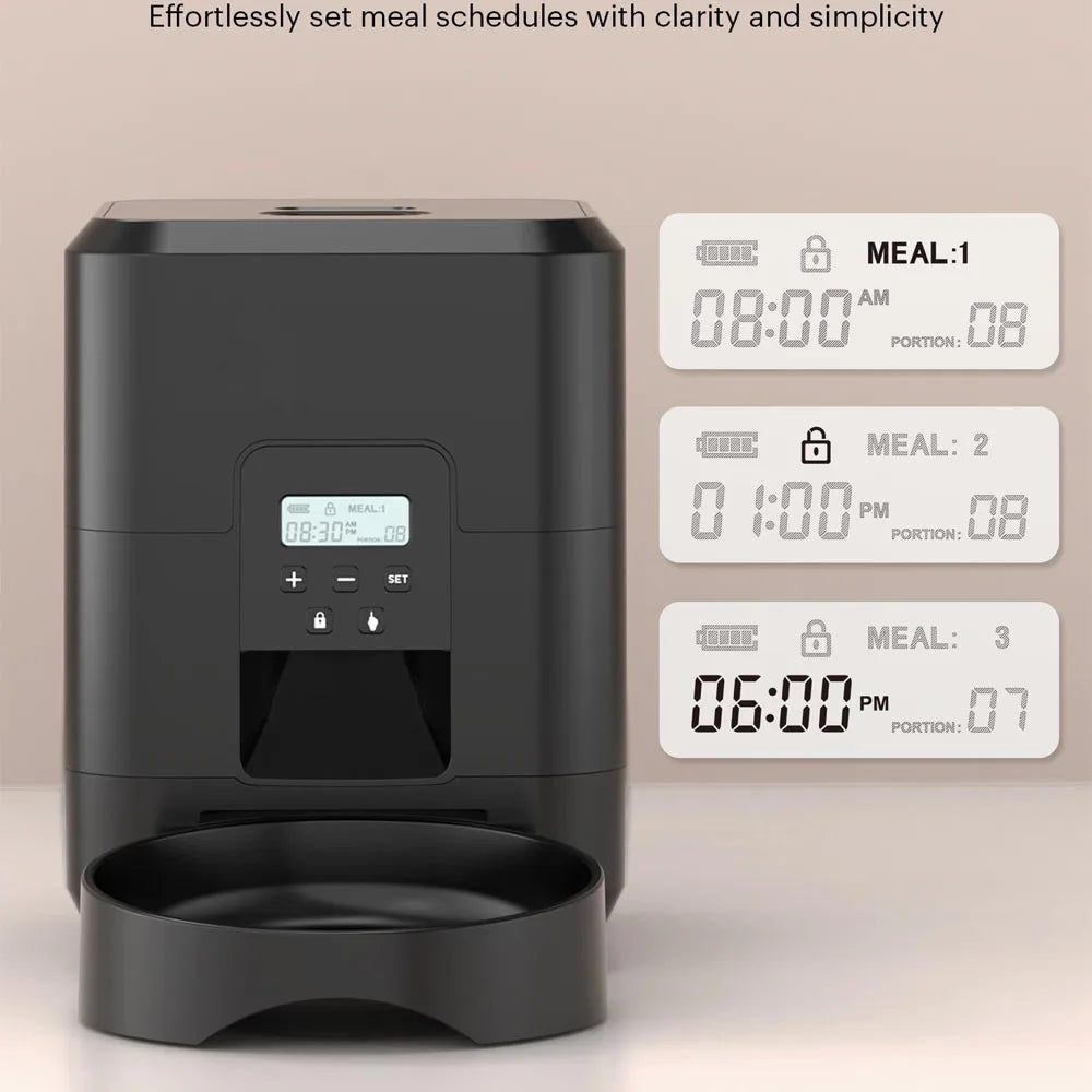 HappyTails™ - Smart Automatic Pet Feeder & Food Dispenser