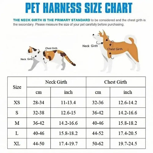 HappyTails™ - Adorable Bear Patch Breathable Vest Harness & Leash Set