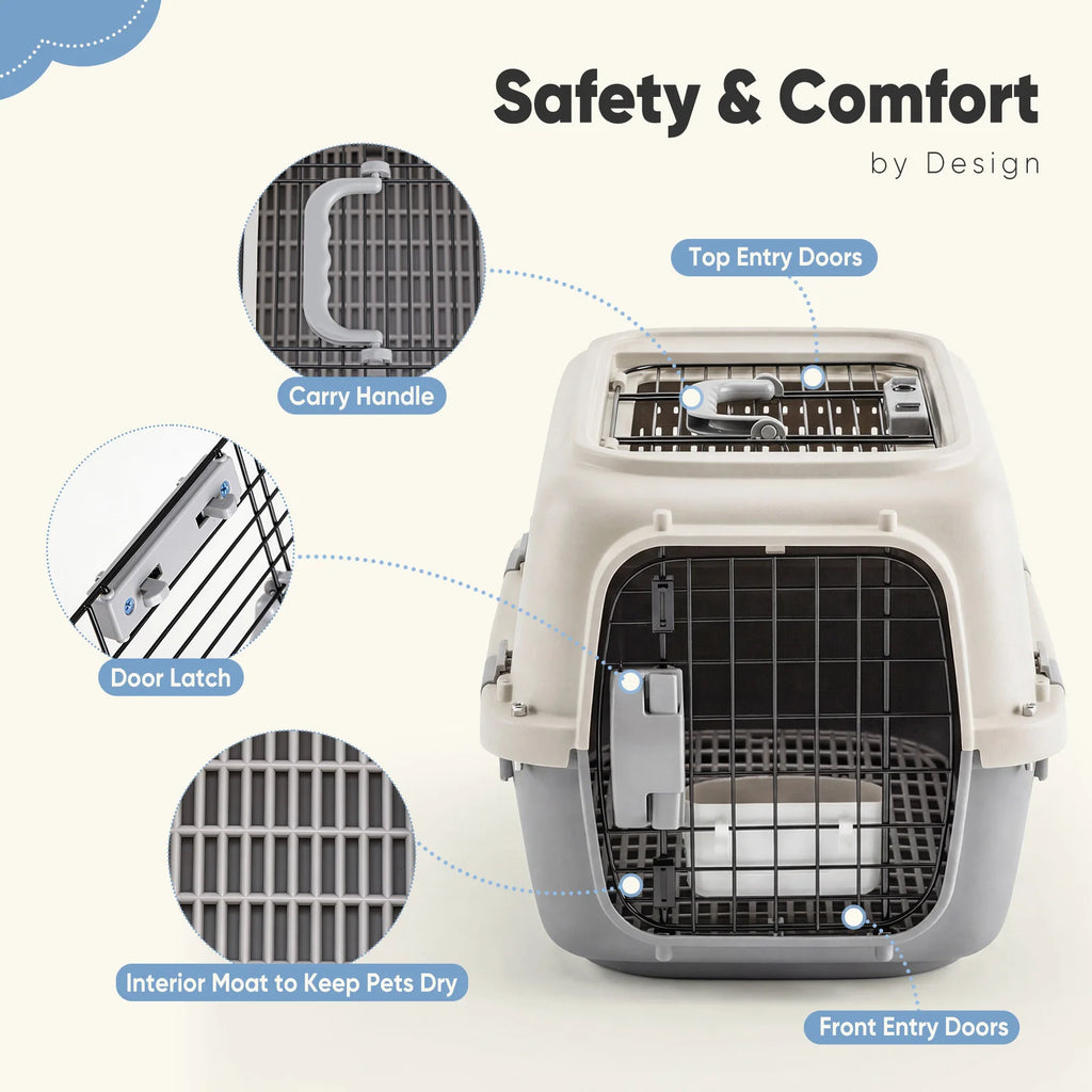 HappyTails™ - Essential 23-Inch Travel Pet Carrier