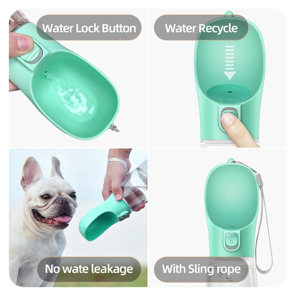 HappyTails™ - Portable Dog Water Bottle
