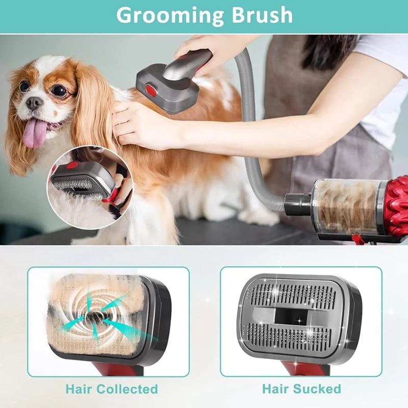 HappyTails™ - Pet Grooming Kit & Vacuum Attachment for Dyson