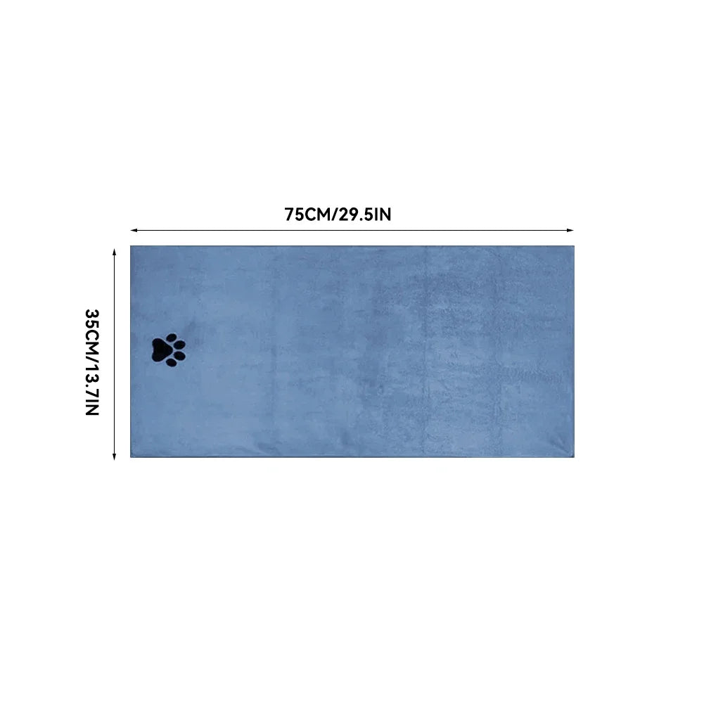 HappyTails™ - Super Soft Microfiber Pet Bath Towel