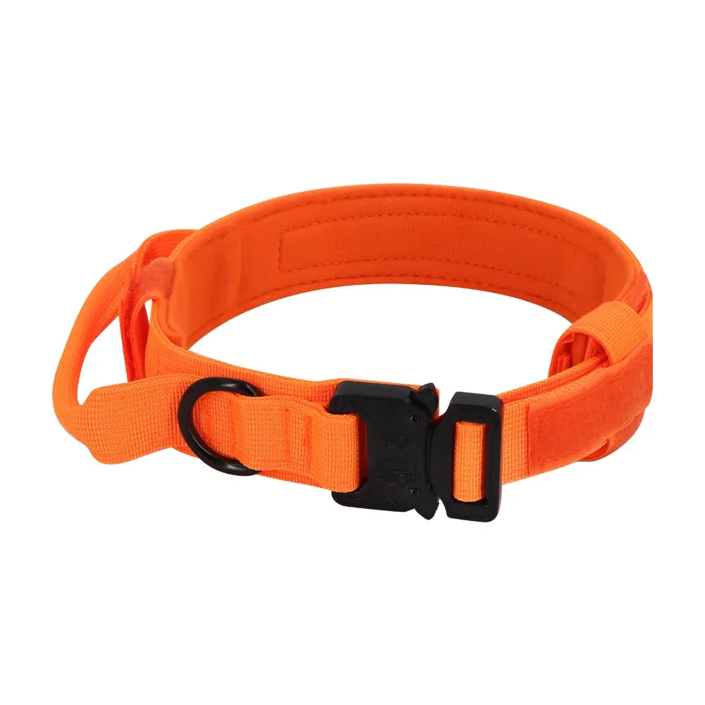 HappyTails™ - Heavy-Duty Tactical Dog Training Collar & Bungee Leash Set