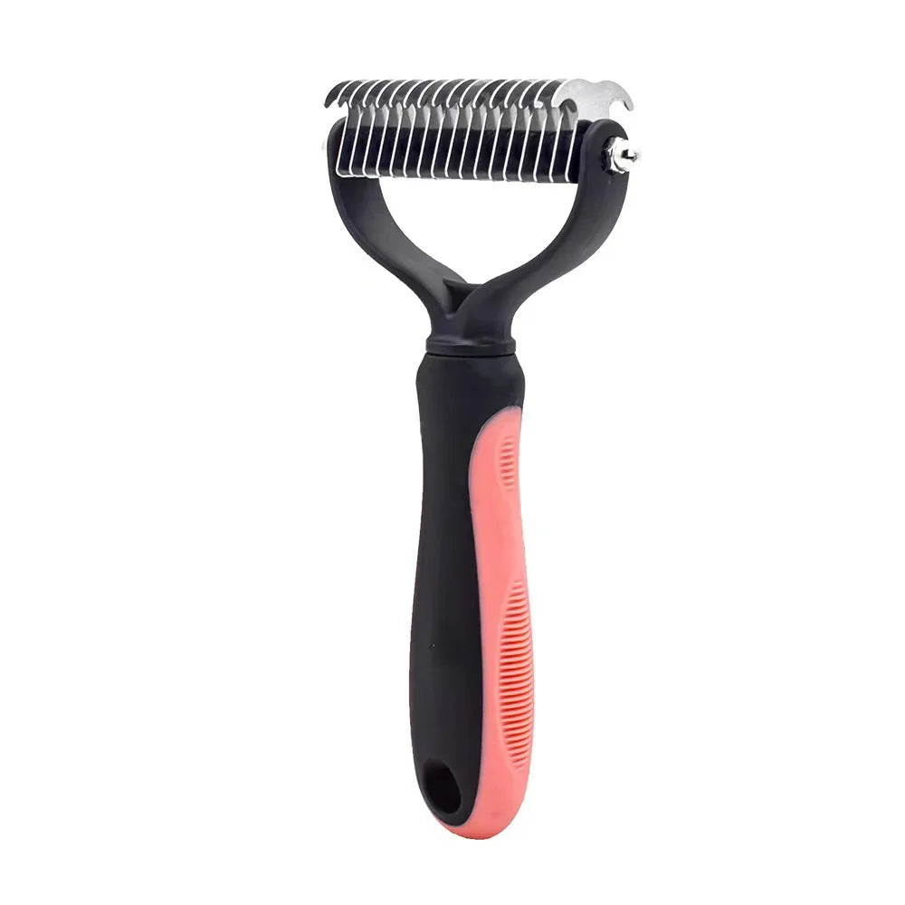HappyTails™ - Professional Pet Deshedding & Dematting Brush