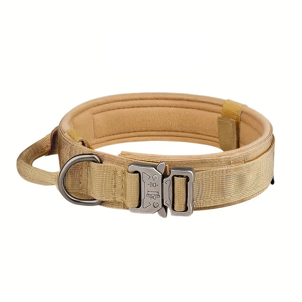 HappyTails™ - Heavy-Duty Tactical Dog Training Collar & Bungee Leash Set