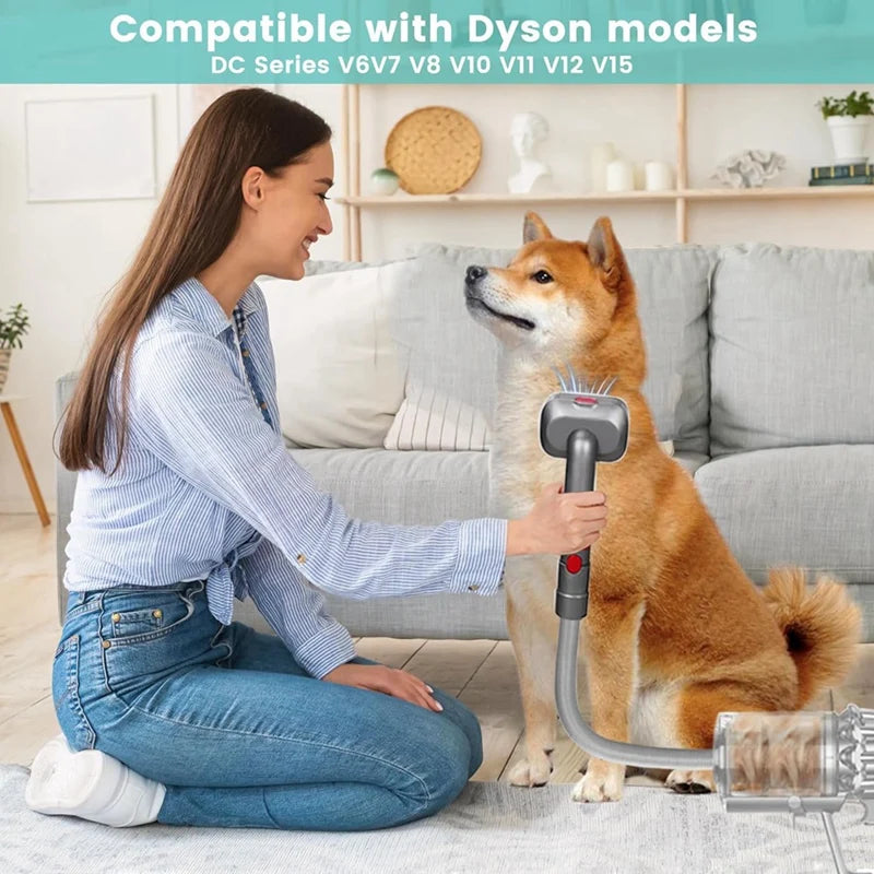 HappyTails™ - Pet Grooming Kit & Vacuum Attachment for Dyson