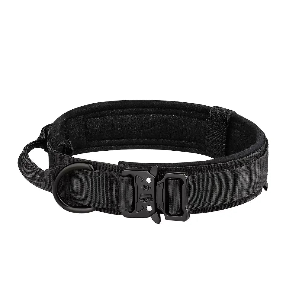 HappyTails™ - Heavy-Duty Tactical Dog Training Collar & Bungee Leash Set