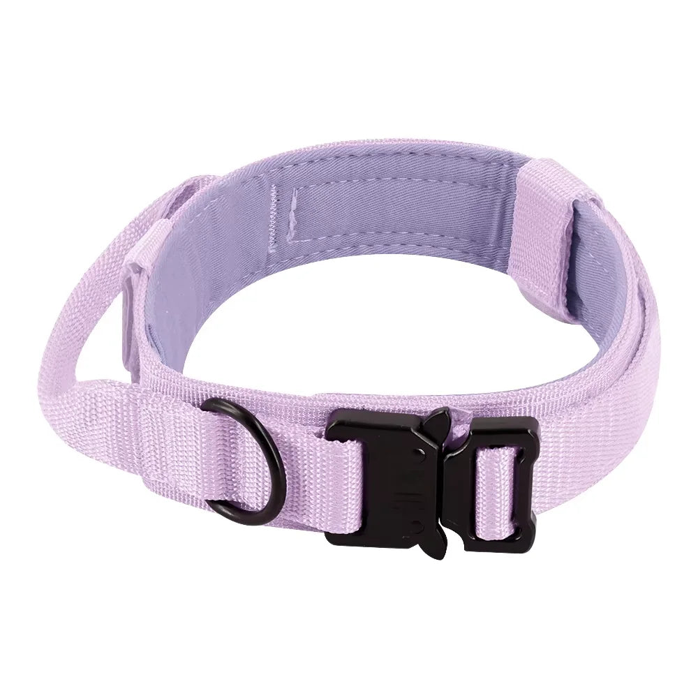 HappyTails™ - Heavy-Duty Tactical Dog Training Collar & Bungee Leash Set