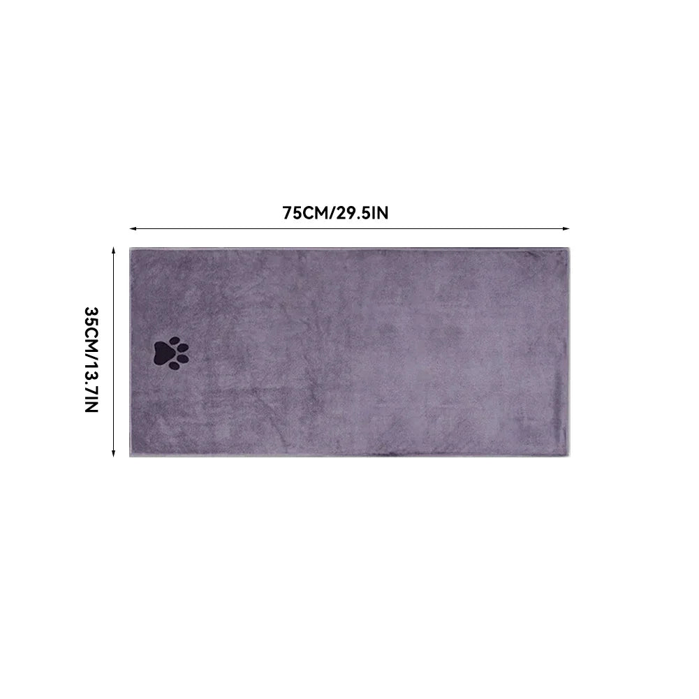 HappyTails™ - Super Soft Microfiber Pet Bath Towel