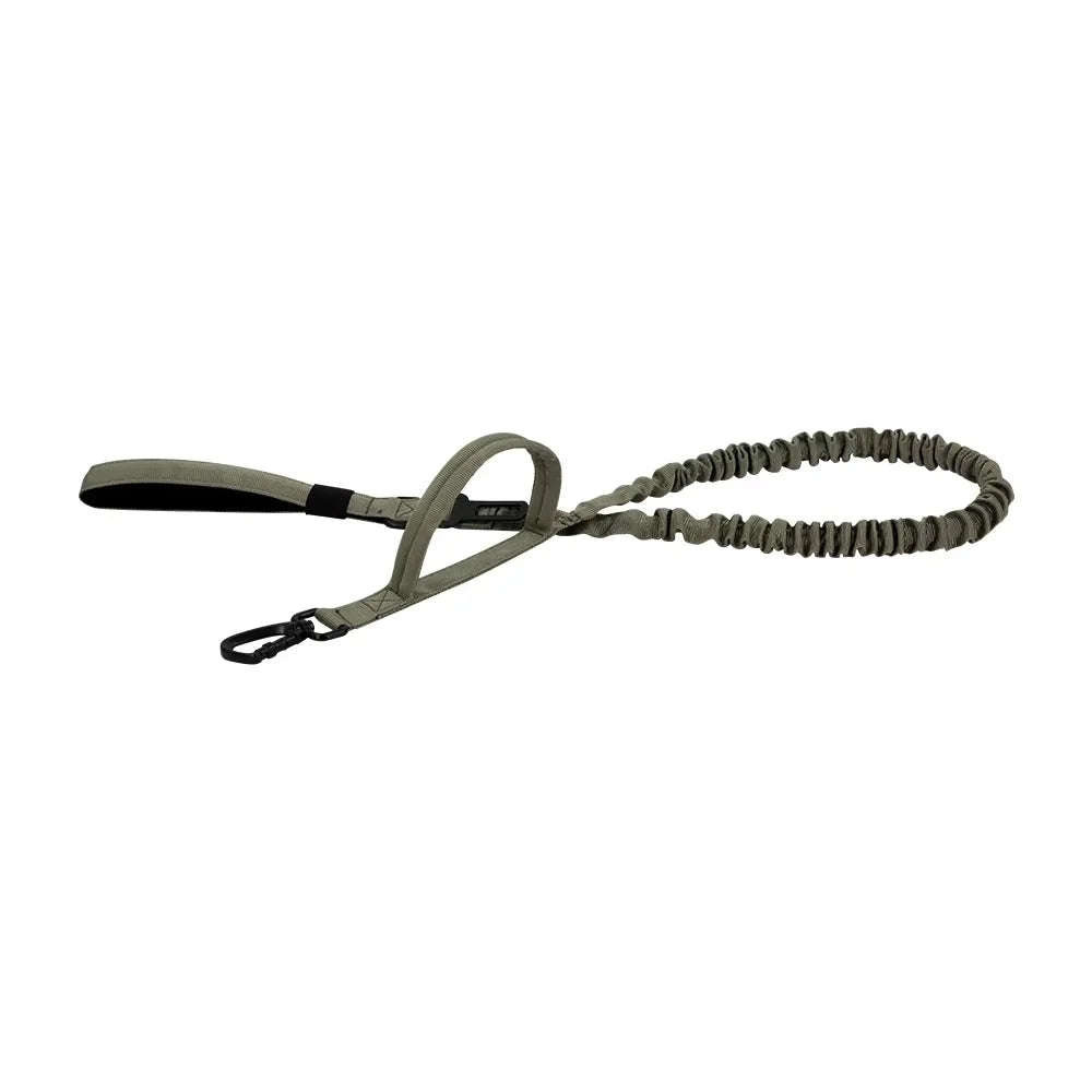 HappyTails™ - Heavy-Duty Tactical Dog Training Collar & Bungee Leash Set