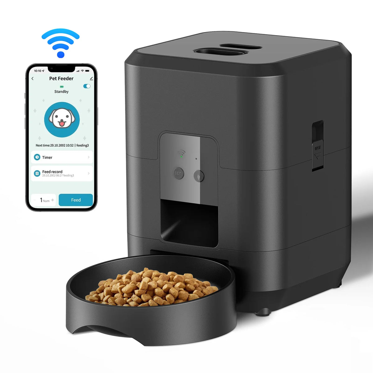 HappyTails™ - Smart Automatic Pet Feeder & Food Dispenser
