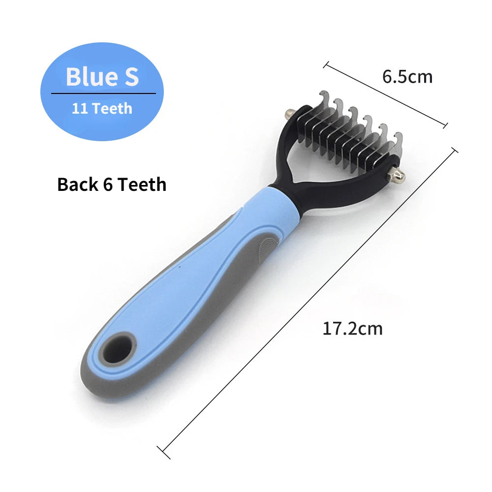 HappyTails™ - Professional Pet Deshedding & Dematting Brush